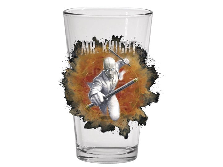 Moon Knight Toon Tumblers Mr. Knight Pint Glass Gallery Image 1