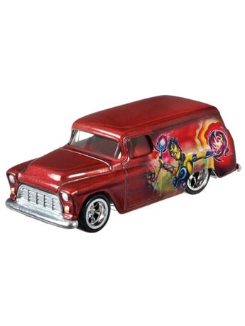 Masters of the Universe Hot Wheels Real Riders Evil-Lyn '55 Chevy Panel