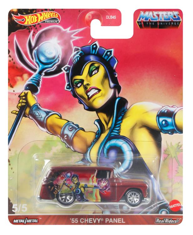 Masters of the Universe Hot Wheels Real Riders Evil-Lyn '55 Chevy Panel Gallery Image 3
