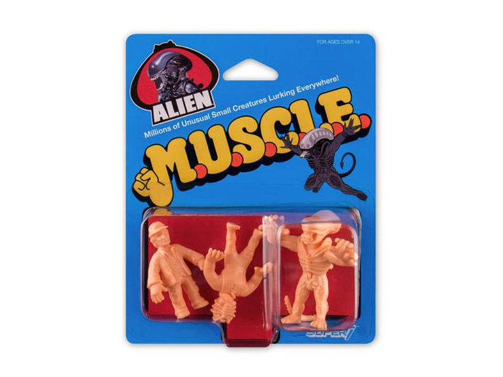 Alien M.U.S.C.L.E. Pack C: Kane with Facehugger, Attack Alien, and Brett Gallery Image 1