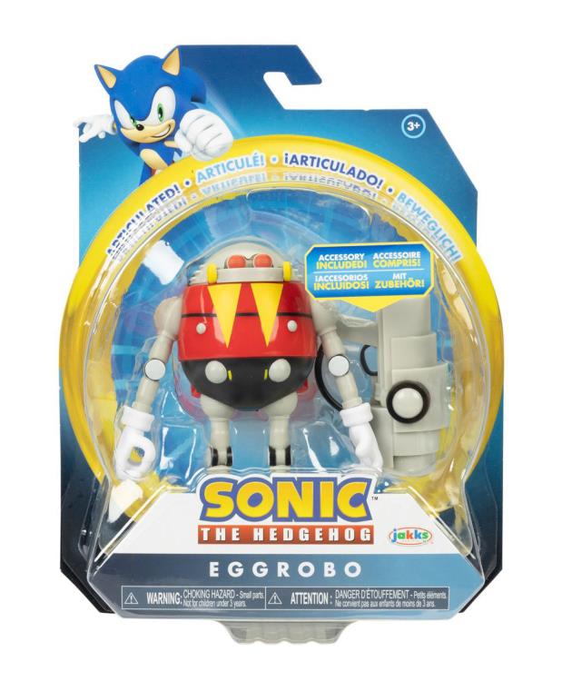 Sonic The Hedgehog 4" Eggrobo with Blaster Gallery Image 6
