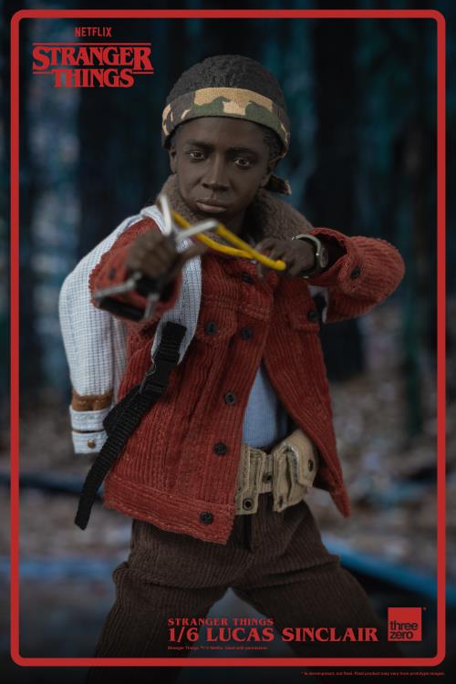 Stranger Things Lucas Sinclair 1/6 Scale Collectible Figure Gallery Image 4