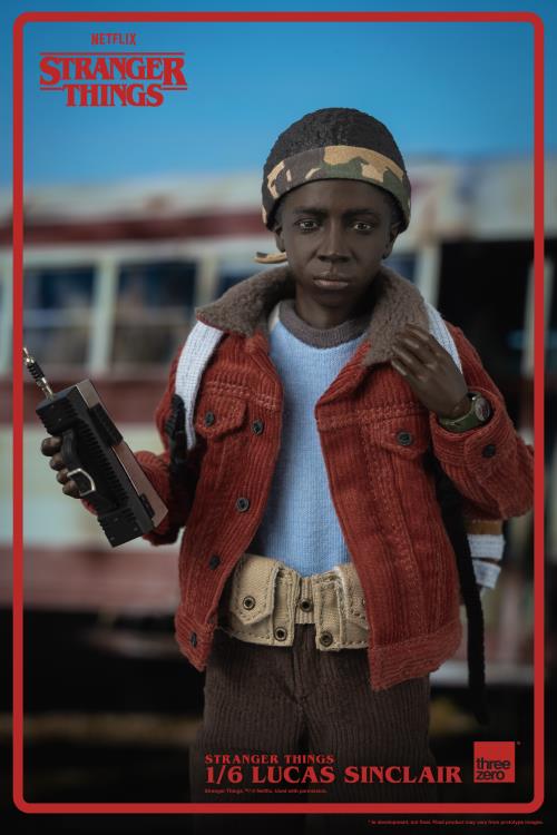 Stranger Things Lucas Sinclair 1/6 Scale Collectible Figure Gallery Image 8