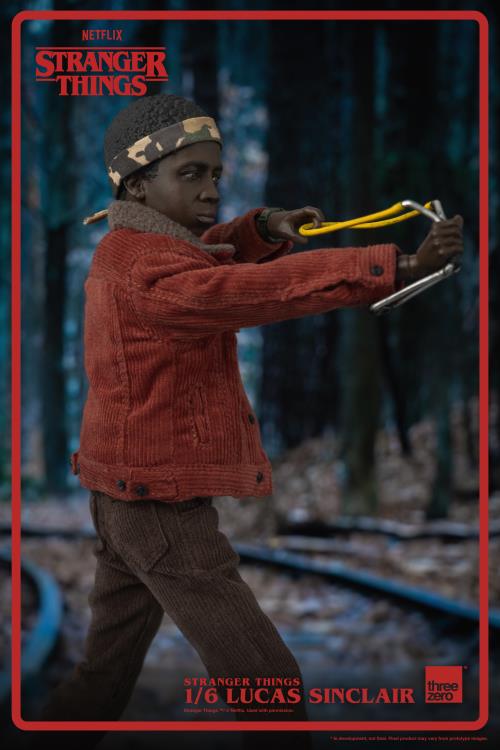 Stranger Things Lucas Sinclair 1/6 Scale Collectible Figure Gallery Image 5