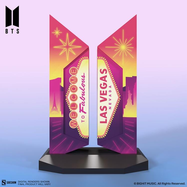 BTS: Las Vegas Edition Premium Logo Statue