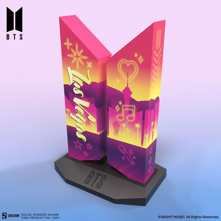 BTS: Las Vegas Edition Premium Logo Statue
