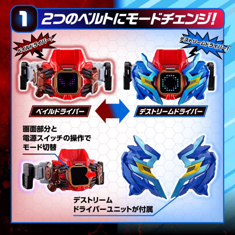 Kamen Rider Revice DX Vail Driver & Destream Driver Set Gallery Image 3