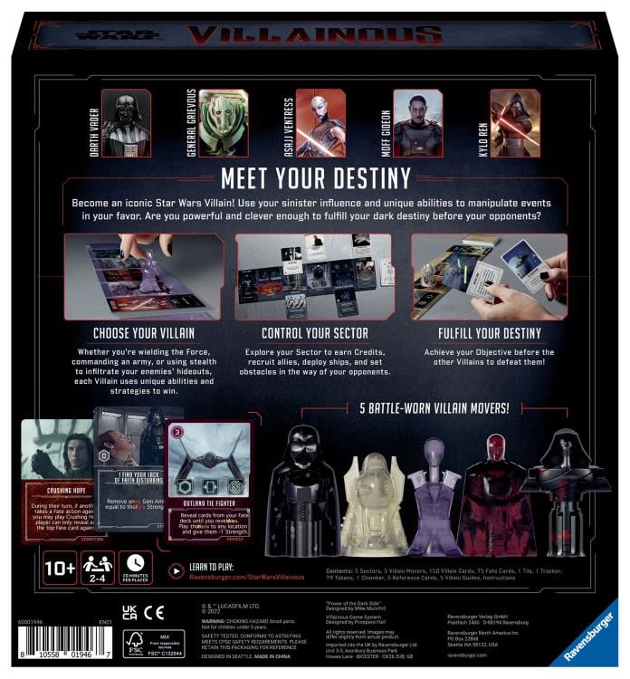 Star Wars Villainous: Power of the Dark Side Gallery Image 5