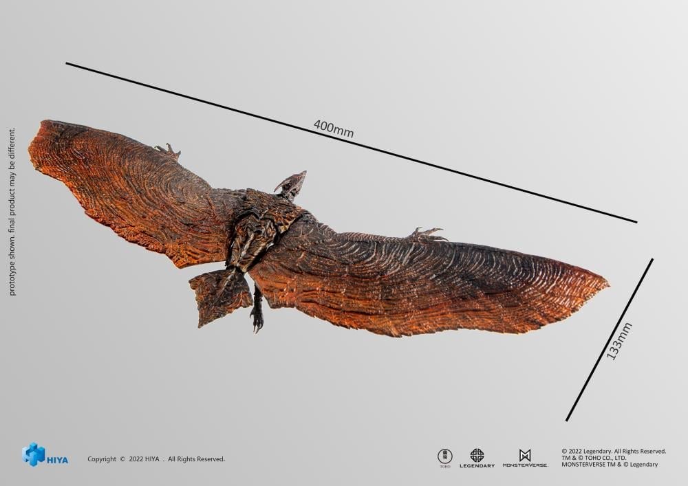 Godzilla: King of the Monsters Rodan PX Previews Exclusive Action Figure Gallery Image 12