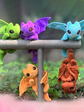 Miyo's Mystic Musings Little Embers 7" Deluxe Plush Set of 5 Gallery Image 2
