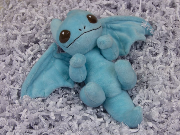 Miyo's Mystic Musings Little Embers 7" Deluxe Ash Plush Gallery Image 1