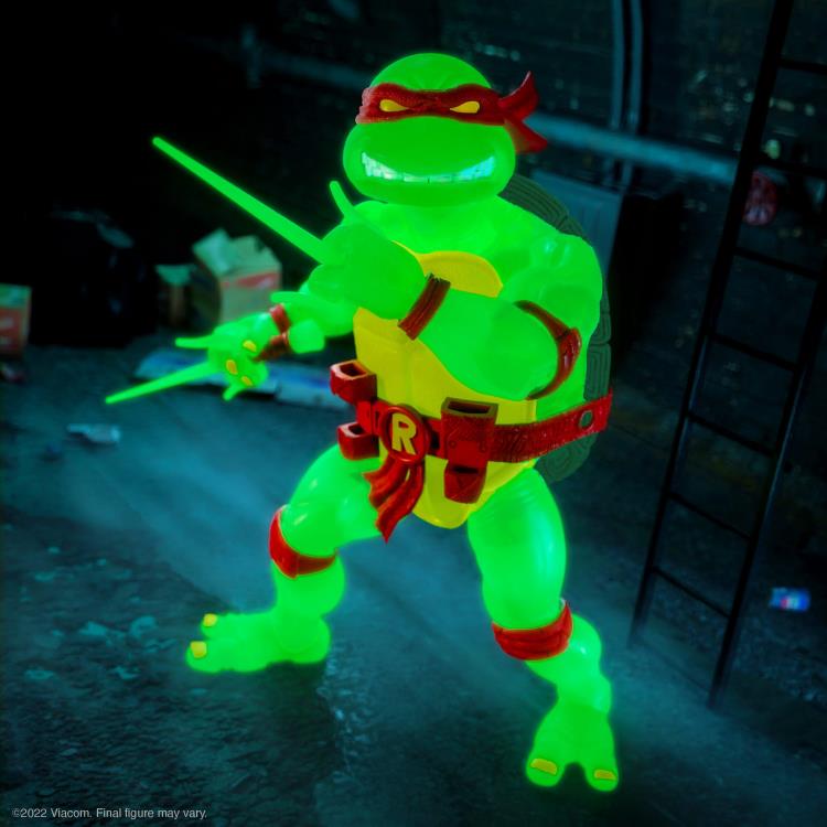 Teenage Mutant Ninja Turtles ULTIMATES! Mutagen Ooze Glow Raphael