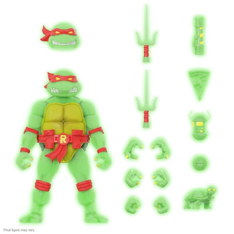 Teenage Mutant Ninja Turtles ULTIMATES! Mutagen Ooze Glow Raphael