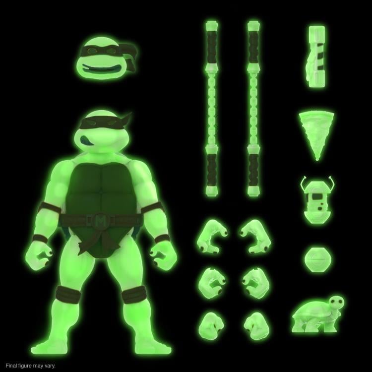Teenage Mutant Ninja Turtles ULTIMATES! Mutagen Ooze Glow Michelangelo Exclusive Action Figure Gallery Image 4