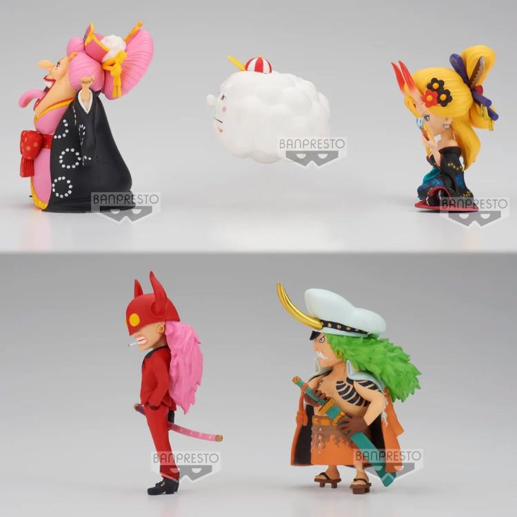 One Piece World Collectable Figure Wano Country Onigashima 1 Set of 5 Figures Gallery Image 3
