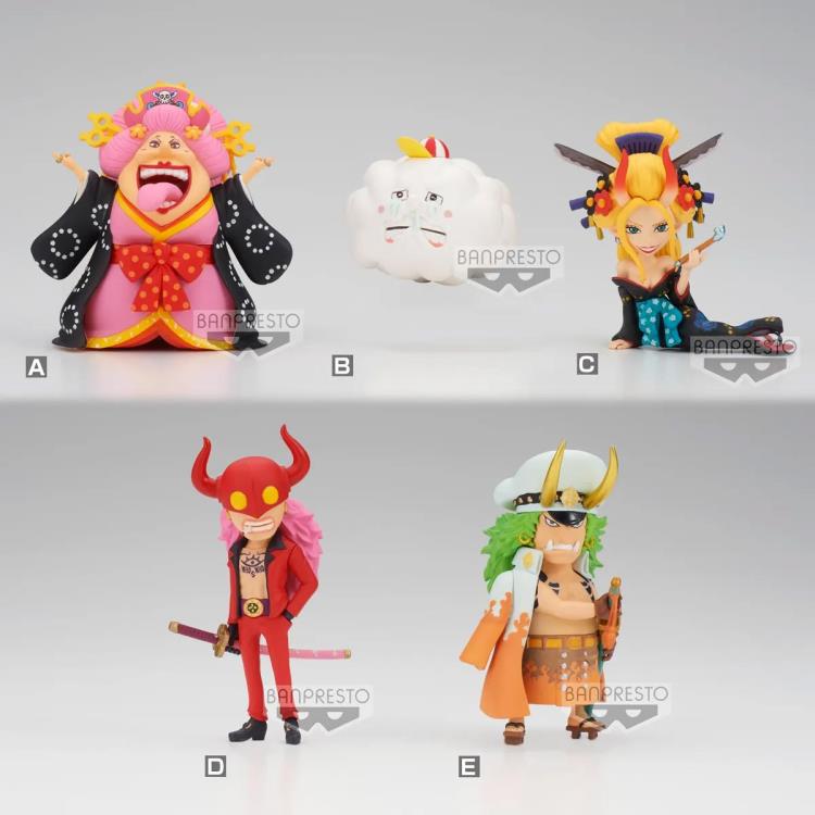 One Piece World Collectable Figure Wano Country Onigashima 1 Set of 5 Figures Gallery Image 6