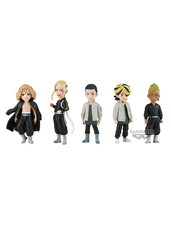 Tokyo Revengers World Collectable Figure Vol.2 Set of 5 Figures Gallery Image 2