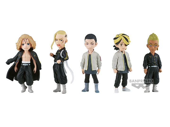 Tokyo Revengers World Collectable Figure Vol.2 Set of 5 Figures Gallery Image 1