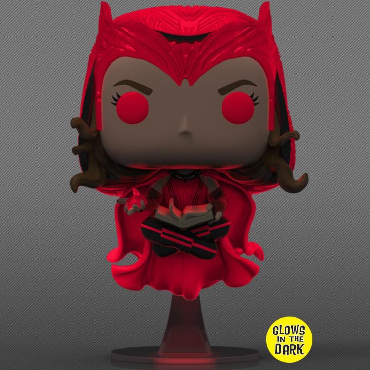 Pop! Marvel: WandaVision - Scarlet Witch Glow-in-the-Dark Exclusive Gallery Image 4