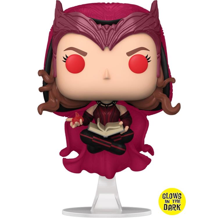 Pop! Marvel: WandaVision - Scarlet Witch Glow-in-the-Dark Exclusive Gallery Image 3