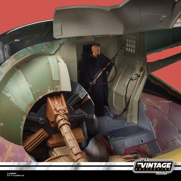 Star Wars: The Vintage Collection Boba Fett's Starship and Figure (The Mandalorian) Set Gallery Image 16