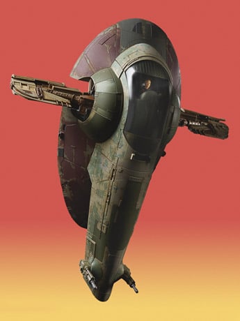 Star Wars: The Vintage Collection Boba Fett's Starship and Figure (The Mandalorian) Set Gallery Image 2