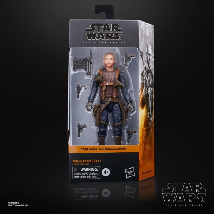 Star Wars: The Black Series 6" Migs Mayfeld (The Mandalorian) Gallery Image 9