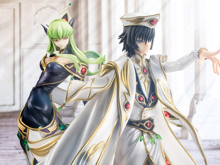 Code Geass: Lelouch of the Rebellion R2 Precious G.E.M. Lelouch vi Britannia and C.C. (Britannian Costume Ver.) Set Gallery Image 1