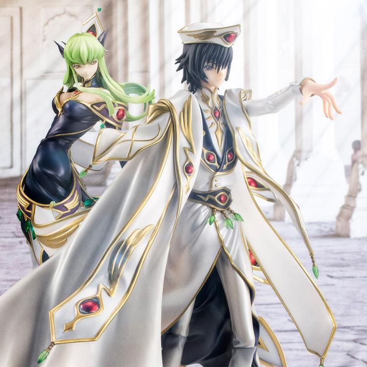 Code Geass: Lelouch of the Rebellion R2 Precious G.E.M. Lelouch vi Britannia and C.C. (Britannian Costume Ver.) Set Gallery Image 17