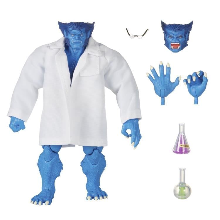 The Uncanny X-Men Marvel Legends Retro Collection Beast Action Figure Gallery Image 10