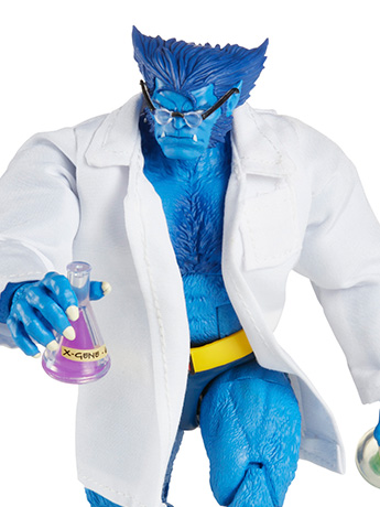 The Uncanny X-Men Marvel Legends Retro Collection Beast Action Figure Gallery Image 2