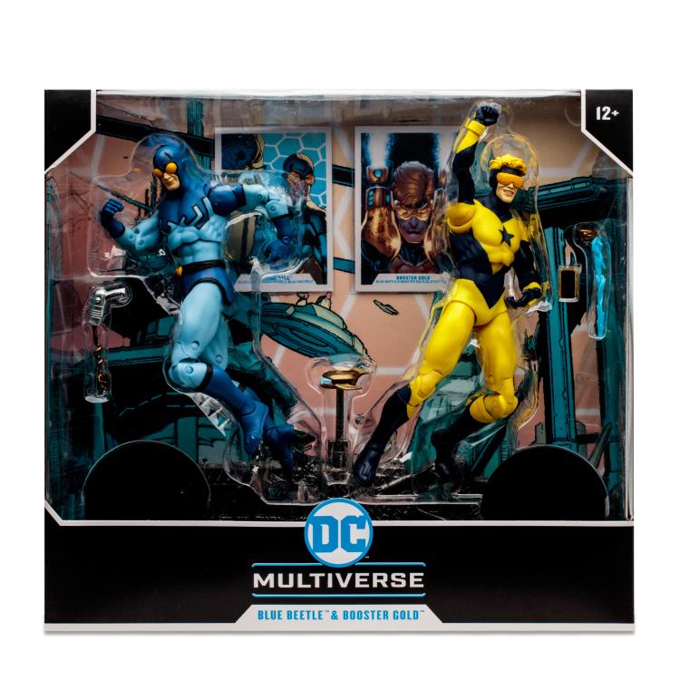 DC Comics DC Multiverse Booster Gold & Blue Beetle Action Figure Two-Pack Gallery Image 17