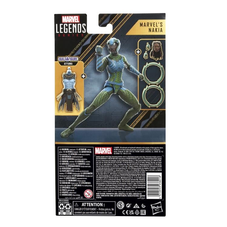 Black Panther: Wakanda Forever Marvel Legends Nakia Action Figure (Attuma BAF) Gallery Image 10