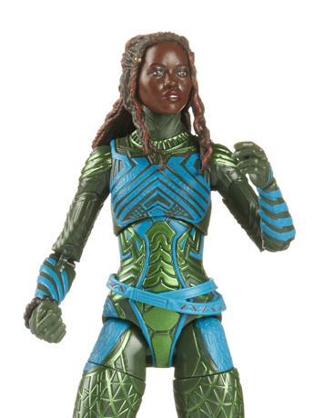 Black Panther: Wakanda Forever Marvel Legends Nakia Action Figure (Attuma BAF) Gallery Image 2