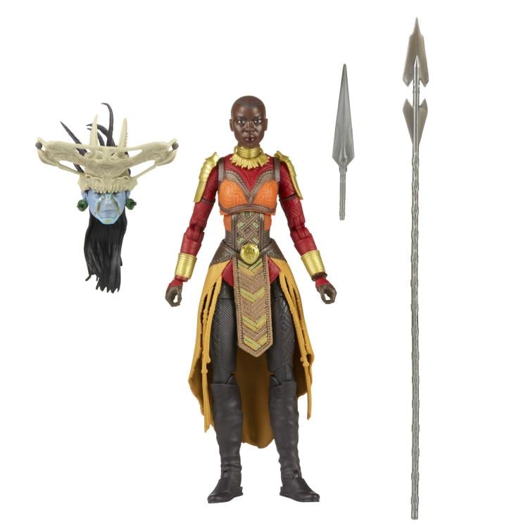 Black Panther: Wakanda Forever Marvel Legends Okoye Action Figure (Attuma BAF) Gallery Image 7