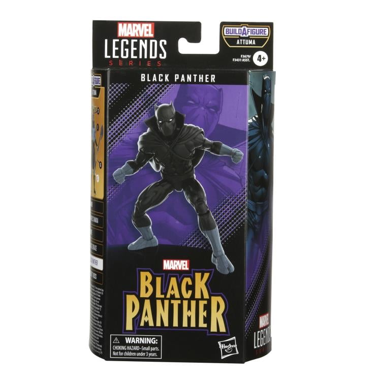 Black Panther Marvel Legends Black Panther Action Figure (Attuma BAF) Gallery Image 8