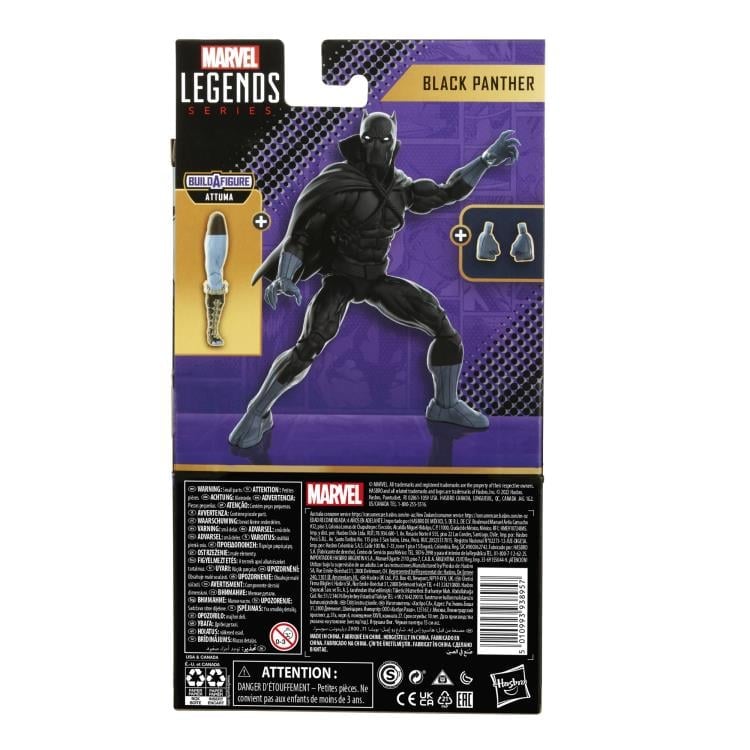 Black Panther Marvel Legends Black Panther Action Figure (Attuma BAF) Gallery Image 9