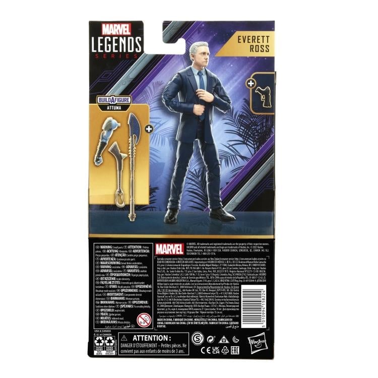 Black Panther Marvel Legends Legacy Collection Everett Ross Action Figure (Attuma BAF) Gallery Image 9