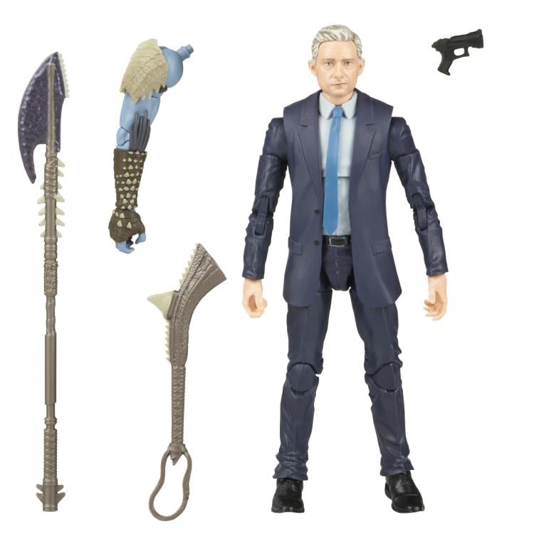 Black Panther Marvel Legends Legacy Collection Everett Ross Action Figure (Attuma BAF) Gallery Image 7