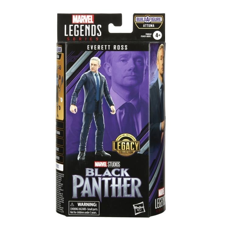Black Panther Marvel Legends Legacy Collection Everett Ross Action Figure (Attuma BAF) Gallery Image 8