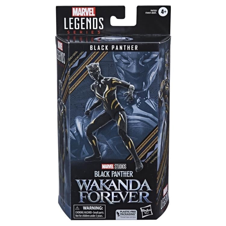 Black Panther: Wakanda Forever Marvel Legends Black Panther Action Figure Gallery Image 8