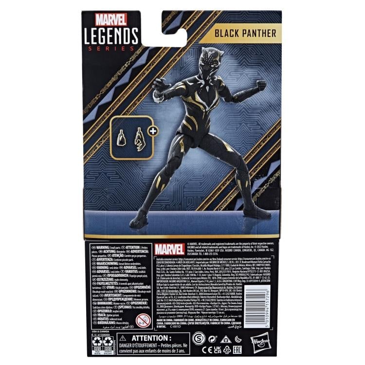Black Panther: Wakanda Forever Marvel Legends Black Panther Action Figure Gallery Image 9