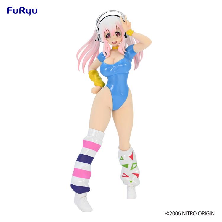 Nitroplus Super Sonico (1980's Blue Another Color Ver.) Concept Figure Gallery Image 3