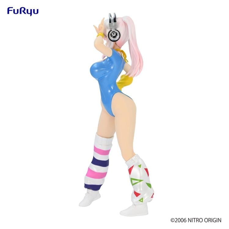 Nitroplus Super Sonico (1980's Blue Another Color Ver.) Concept Figure Gallery Image 5