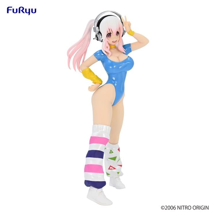 Nitroplus Super Sonico (1980's Blue Another Color Ver.) Concept Figure Gallery Image 10