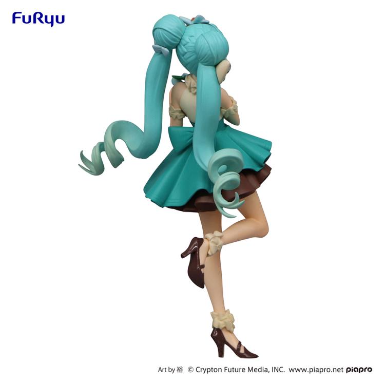 Vocaloid SweetSweets Series Hatsune Miku (Chocolate Mint Ver.) Figure (Reissue) Gallery Image 7
