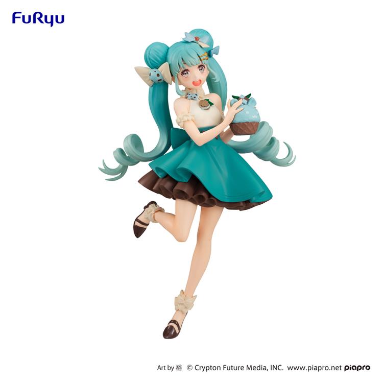 Vocaloid SweetSweets Series Hatsune Miku (Chocolate Mint Ver.) Figure (Reissue) Gallery Image 3