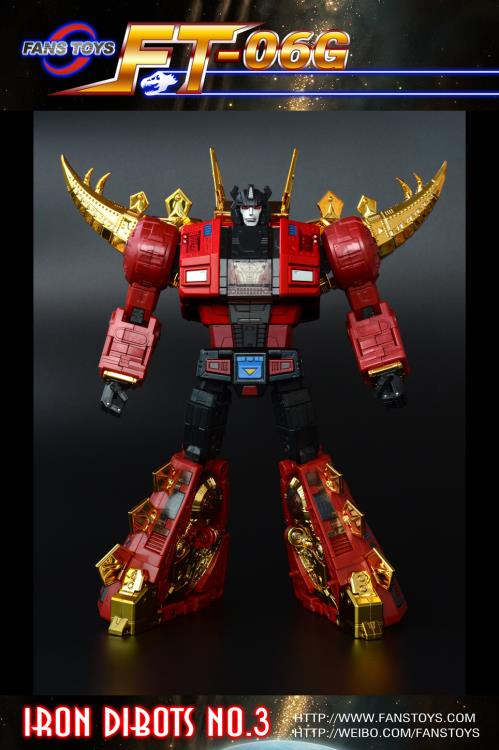 Iron Dibots No.3 FT-06G Limited Edition Sever Gallery Image 6