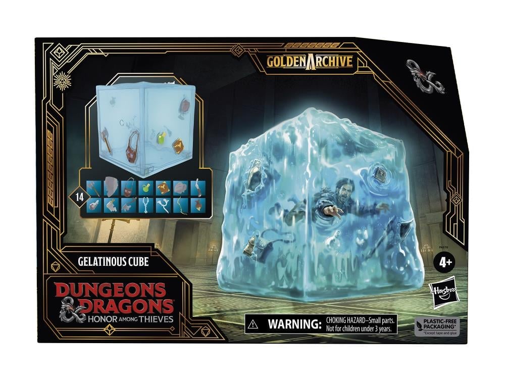 Dungeons & Dragons Golden Archive Gelatinous Cube Figure Gallery Image 5