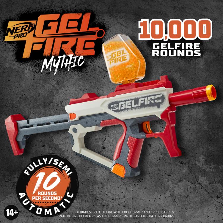 NERF Pro Gelfire Mythic Full Auto Blaster